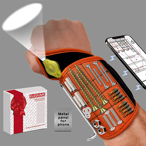 magnetic tool wristband